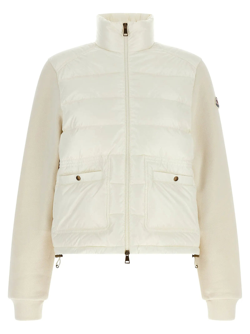 Moncler White Polyamide Cardigan