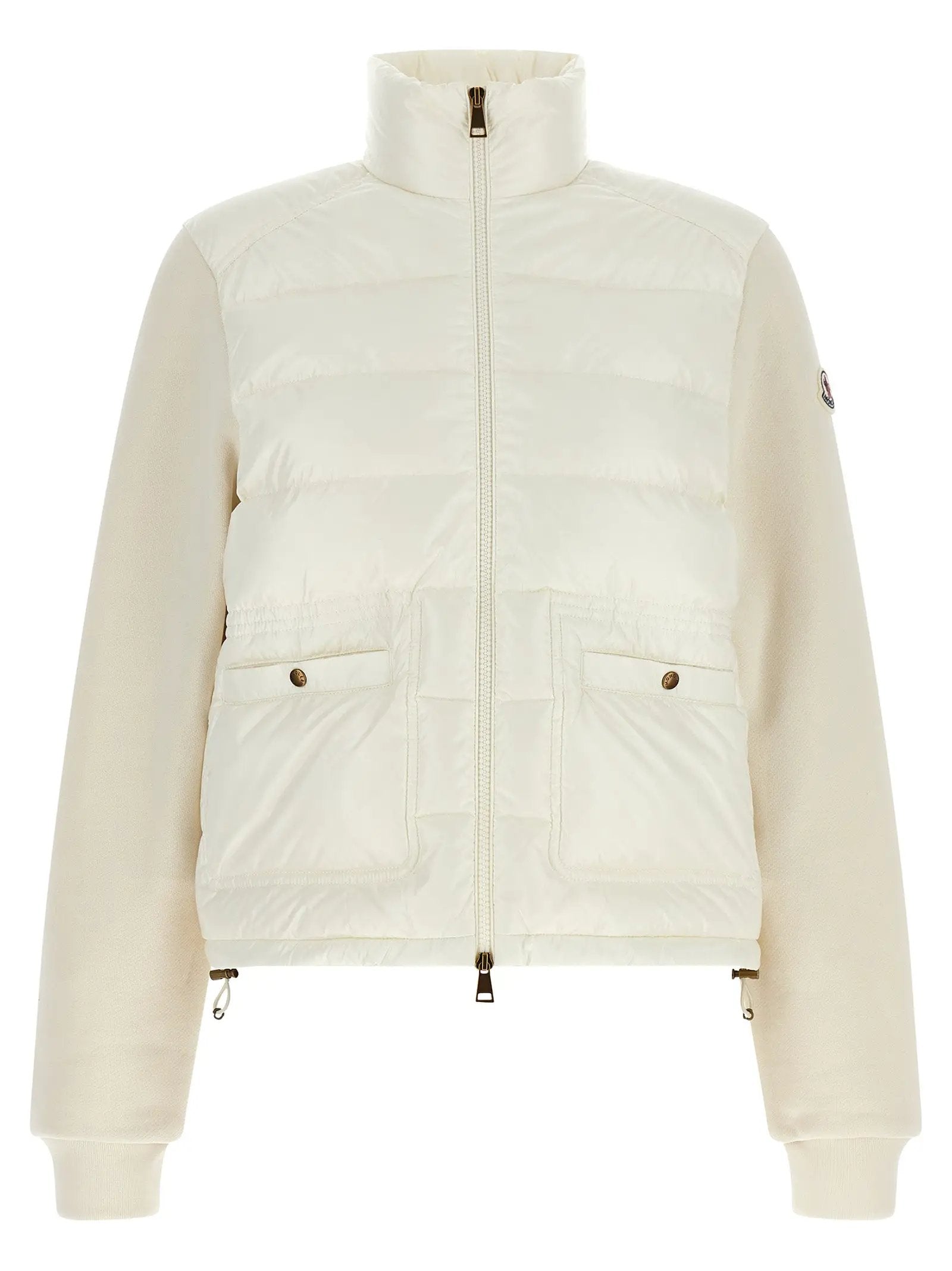 Moncler White Polyamide Cardigan