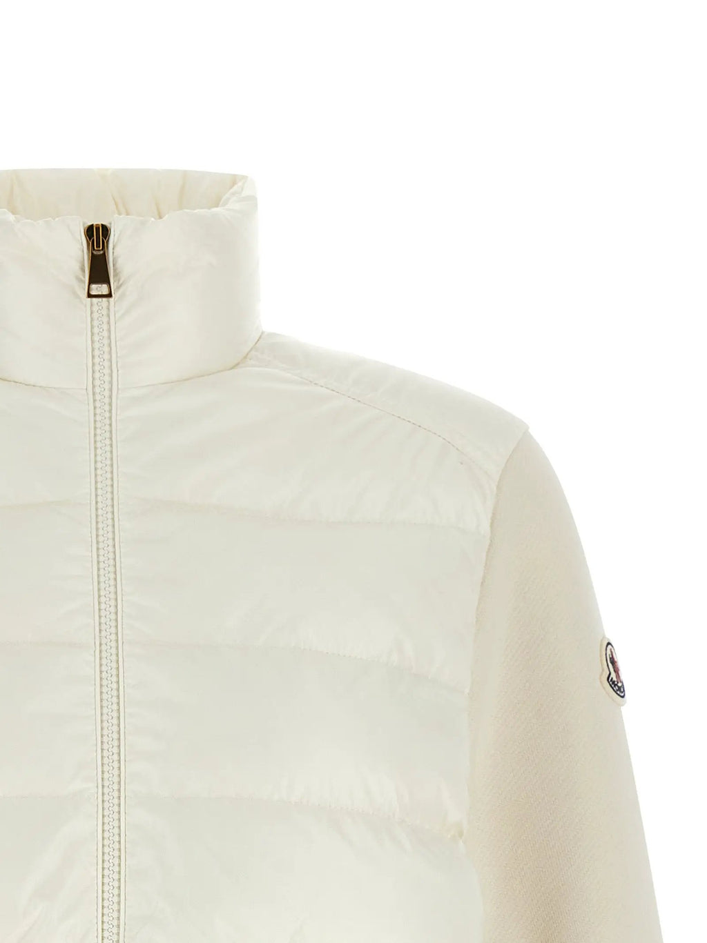Moncler White Polyamide Cardigan