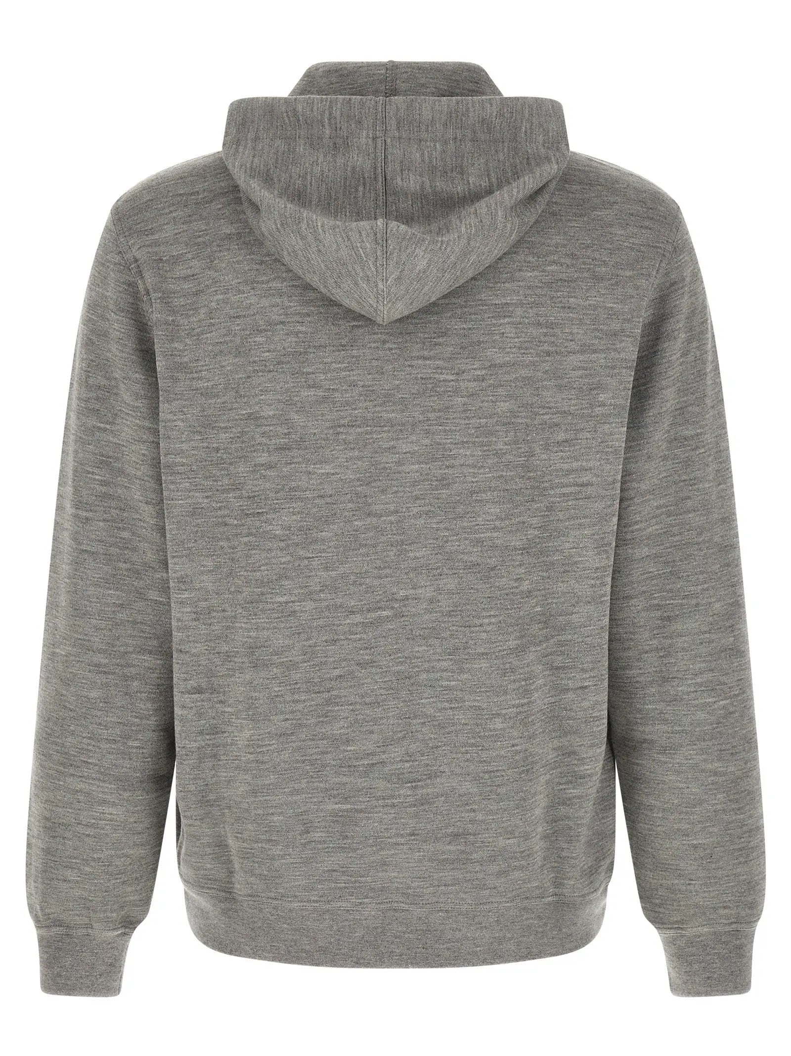Brunello Cucinelli Gray Cashmere Sweatshirt