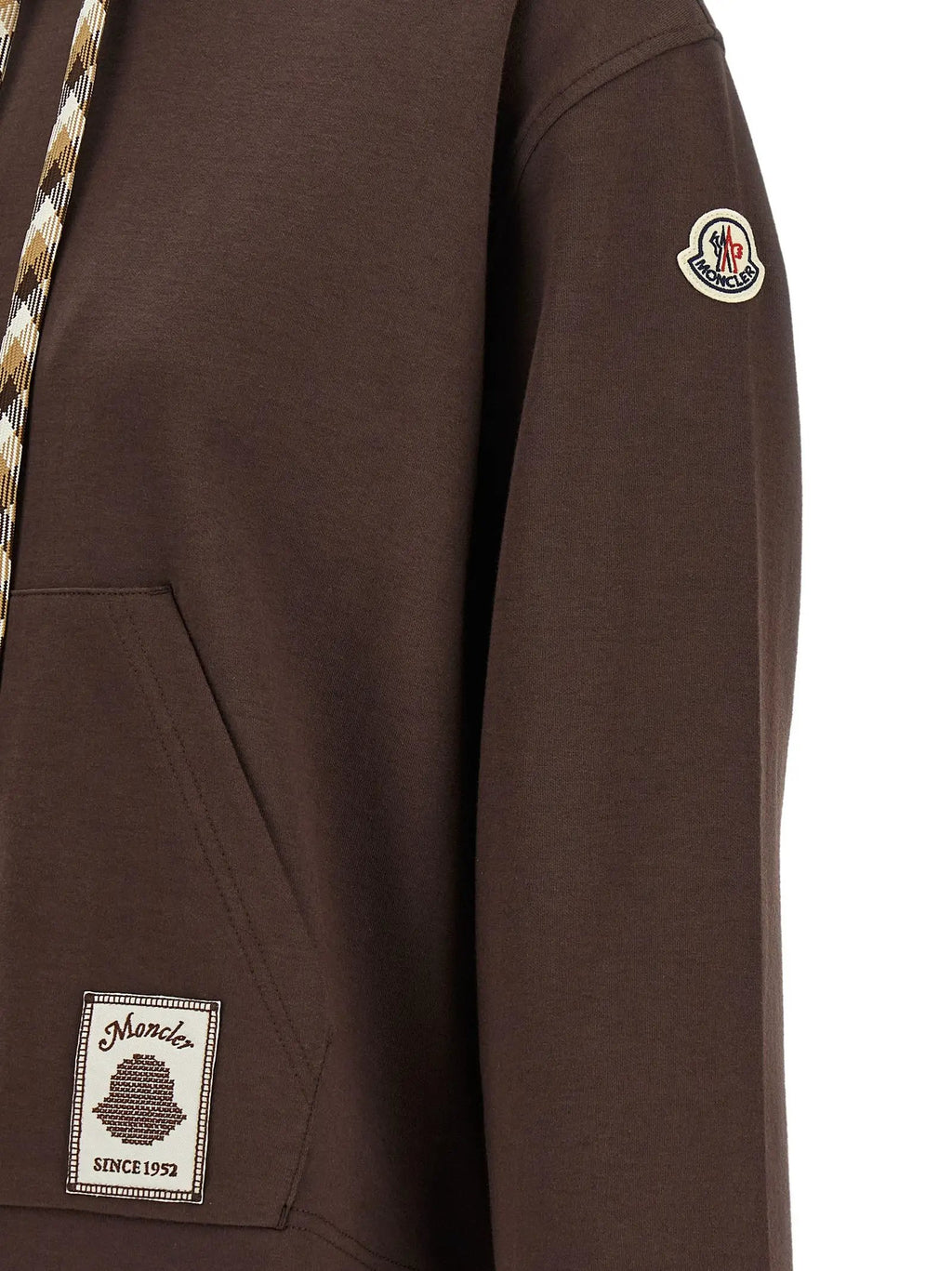 Moncler Brown Cotton Sweatshirt