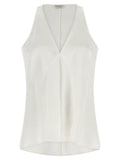 Brunello Cucinelli White Cotton Shirt