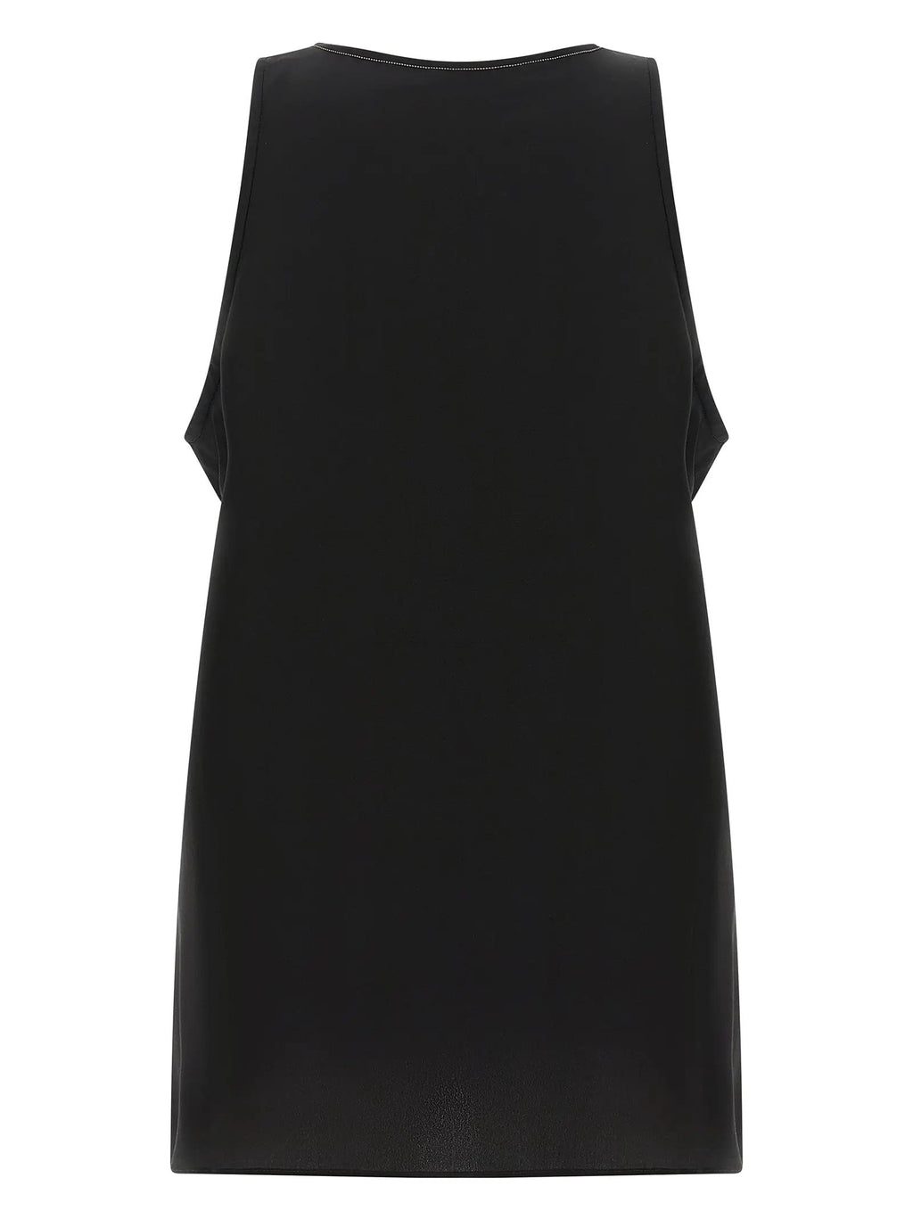 Brunello Cucinelli Black Silk Shirt