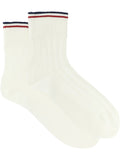 Brunello Cucinelli White Cotton Socks