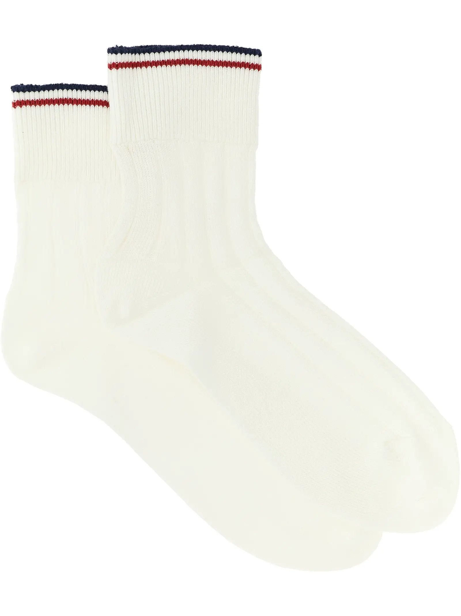 Brunello Cucinelli White Cotton Socks