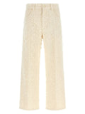 Brunello Cucinelli Beige Cotton Casual Pants