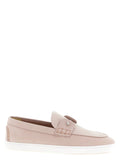 Christian Louboutin Multicolor Calfskin Slip-On Loafers