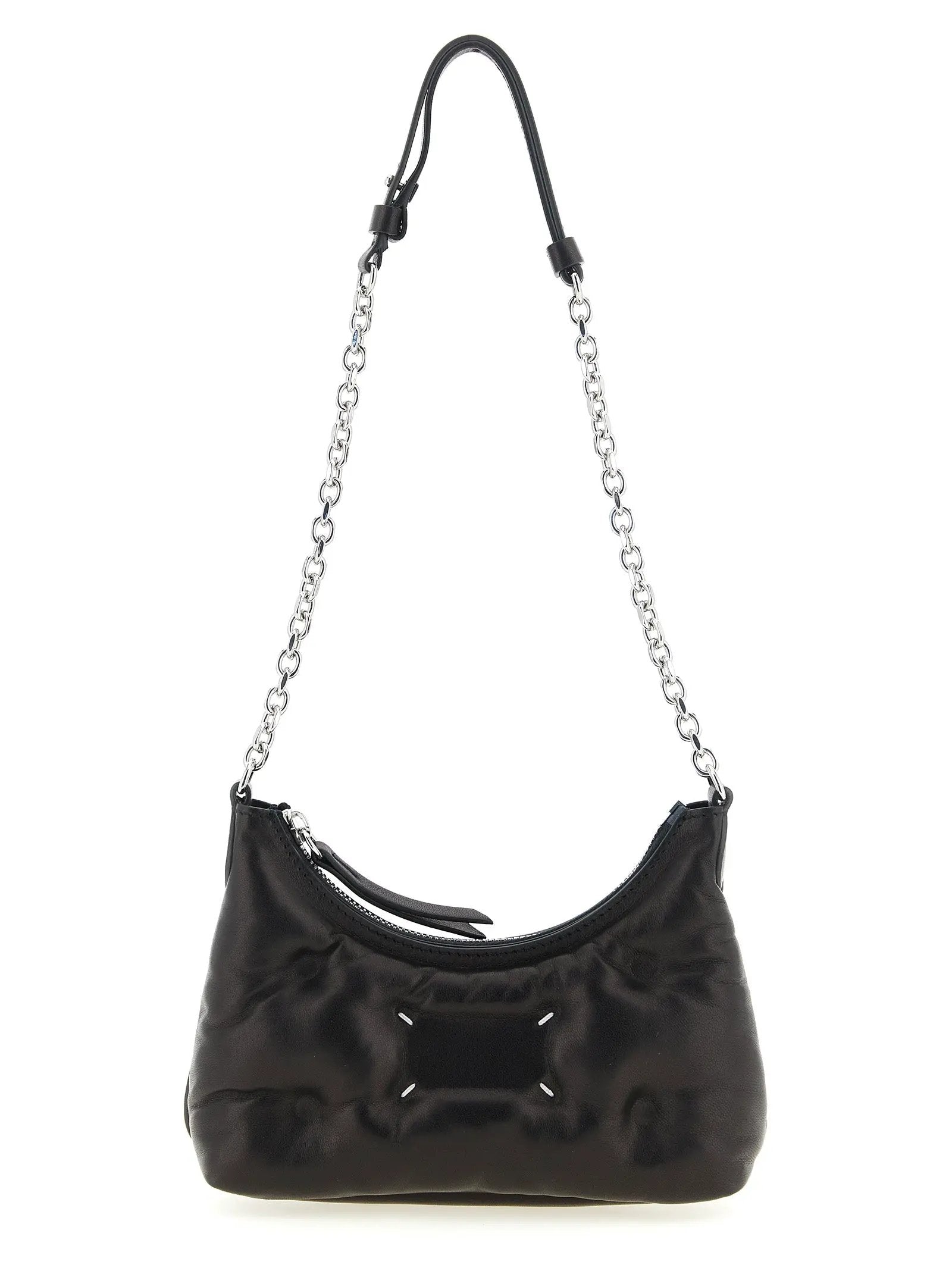 Maison Margiela Black Lamb Leather Crossbody Bag