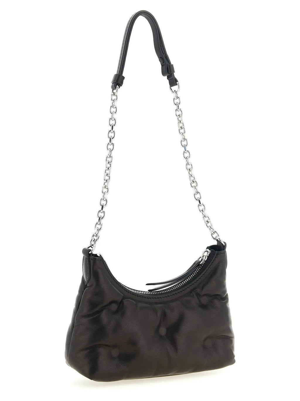 Maison Margiela Black Lamb Leather Crossbody Bag