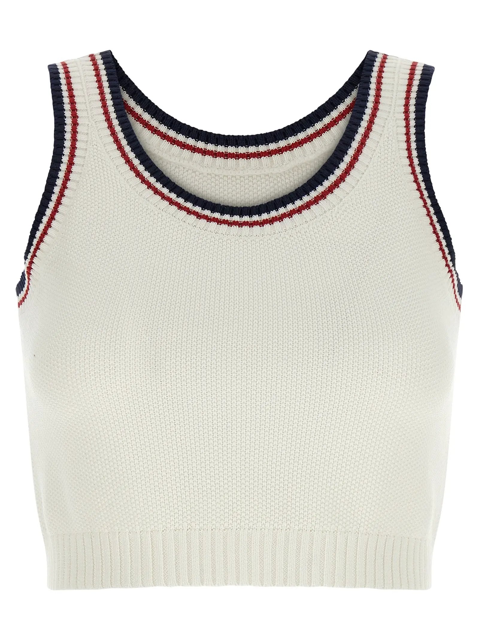 Brunello Cucinelli White Cotton Top