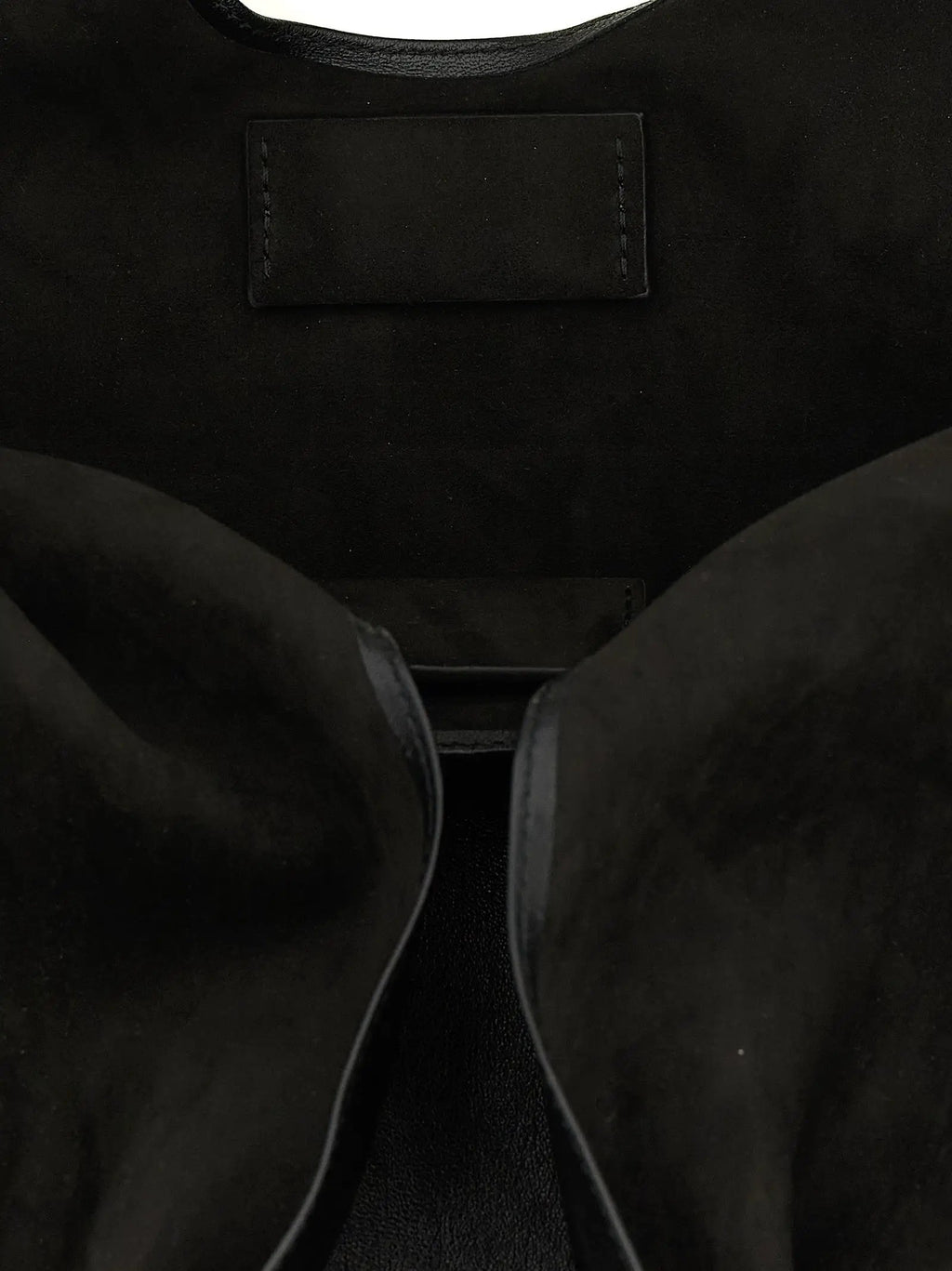 Maison Margiela Black Lamb Leather Shoulder Bag