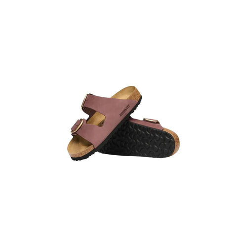 Sandales plates Birkenstock en cuir multicolore
