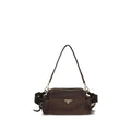 Sac à bandoulière Prada en cuir Nappa / veau Bos Taurus marron