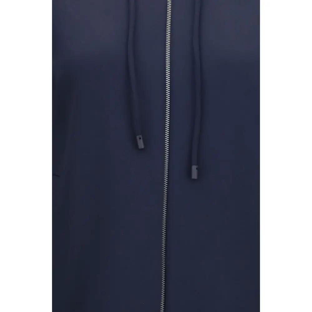 Sweat-shirt bleu en polyamide Max Mara