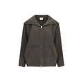 Veste longue en laine bicolore Khaite Oves Aries