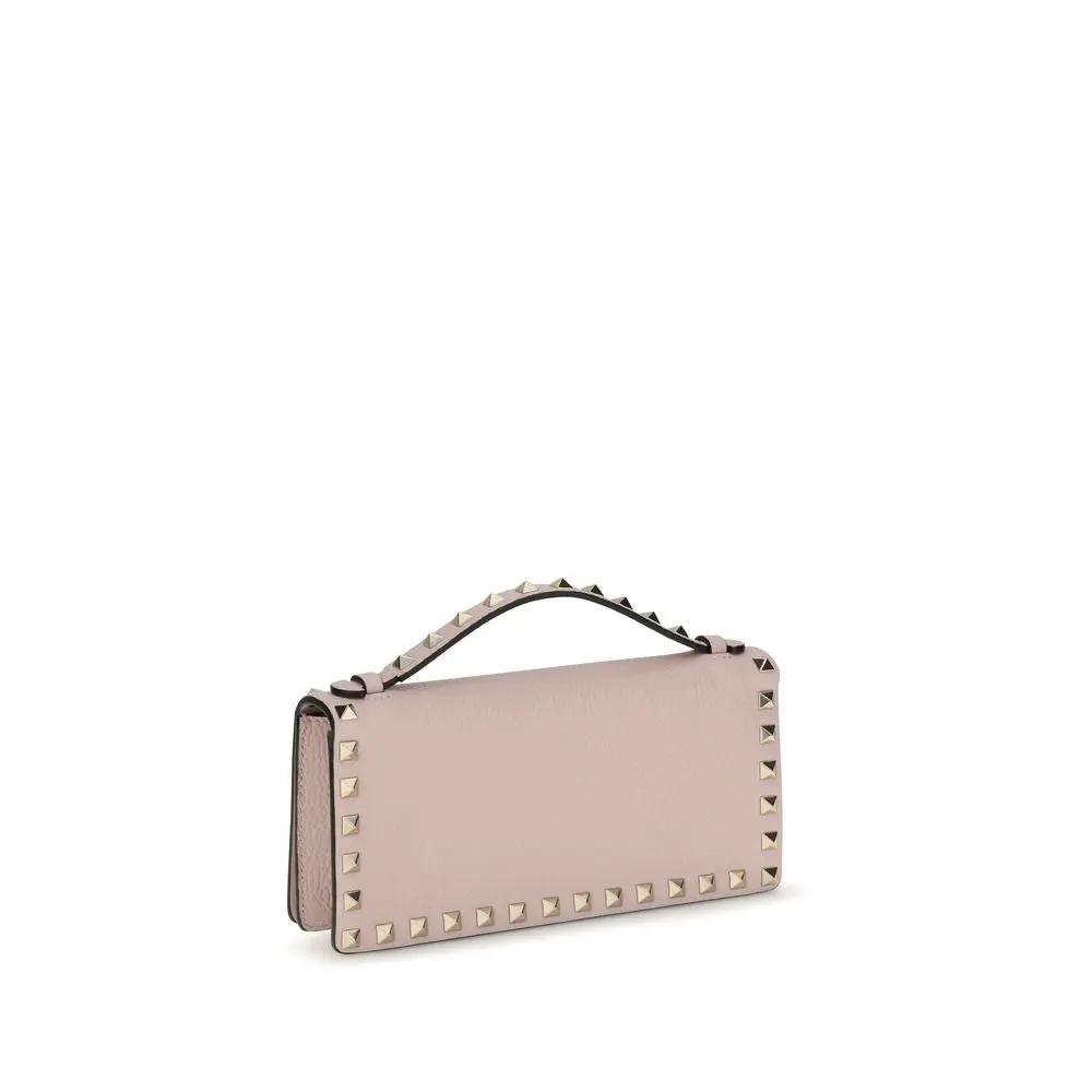 Portefeuille Valentino Garavani Bos Taurus en cuir de veau multicolore