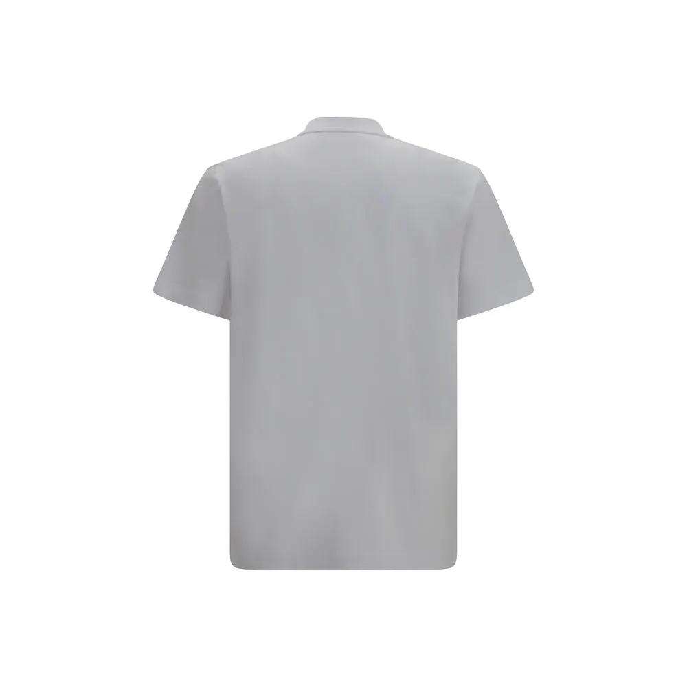 Moncler White Cotton T-Shirt