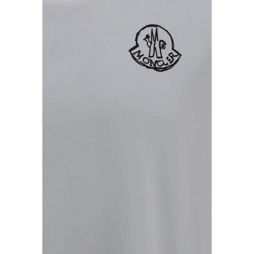 Moncler White Cotton T-Shirt