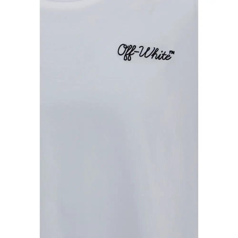 Off-White White Cotton T-Shirt