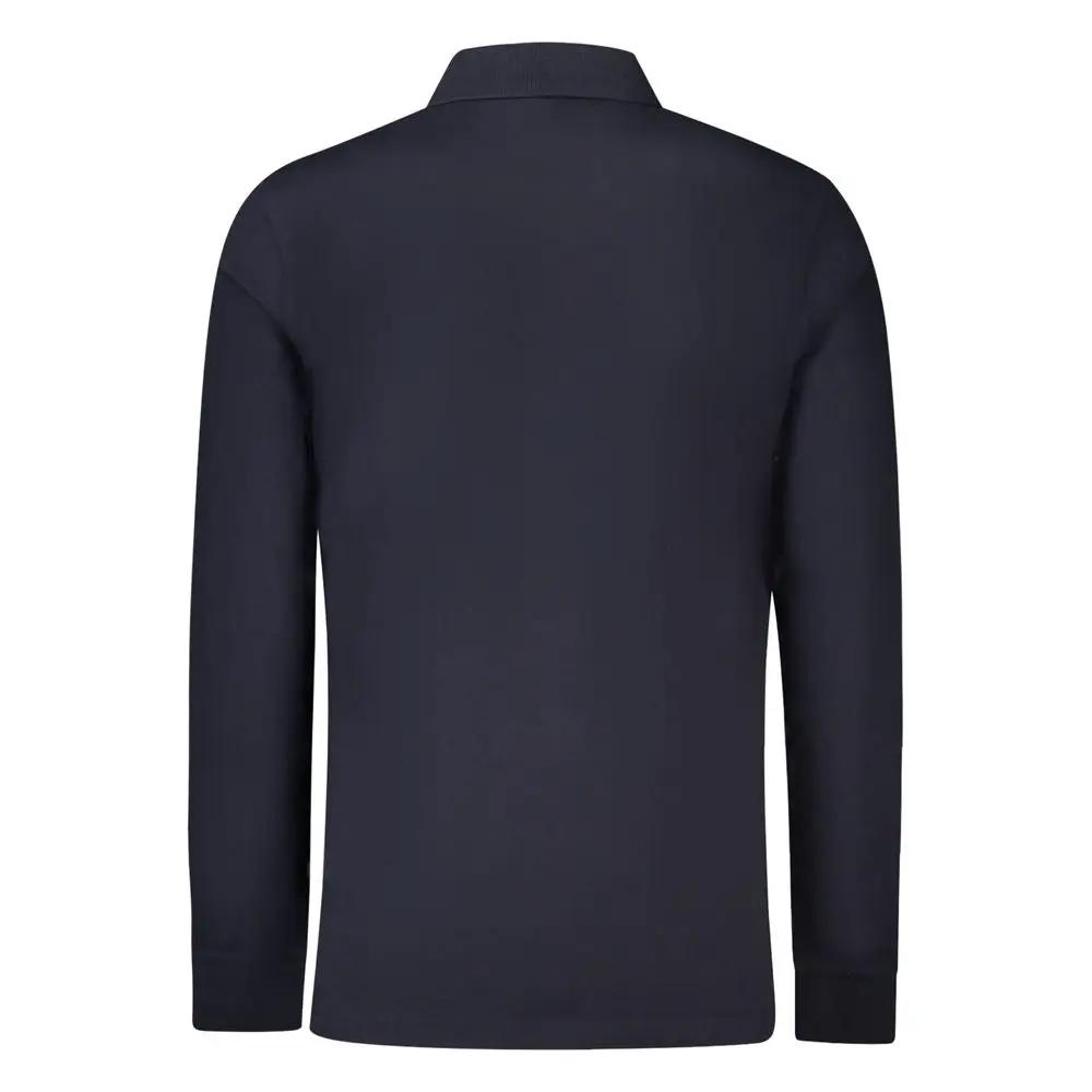 Polo Hugo Boss bleu en coton pour homme