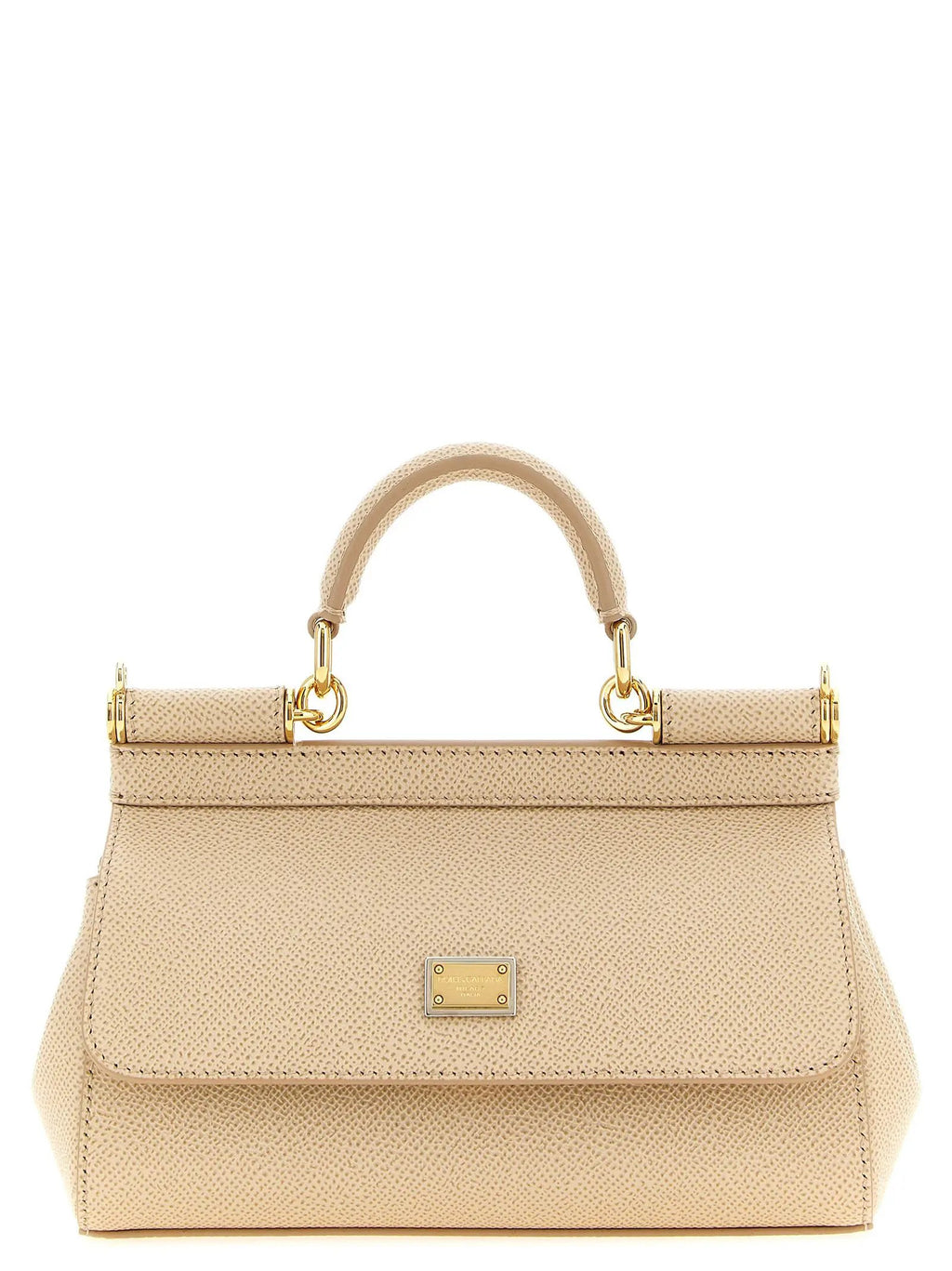 Sac à main Dolce & Gabbana en cuir de veau multicolore