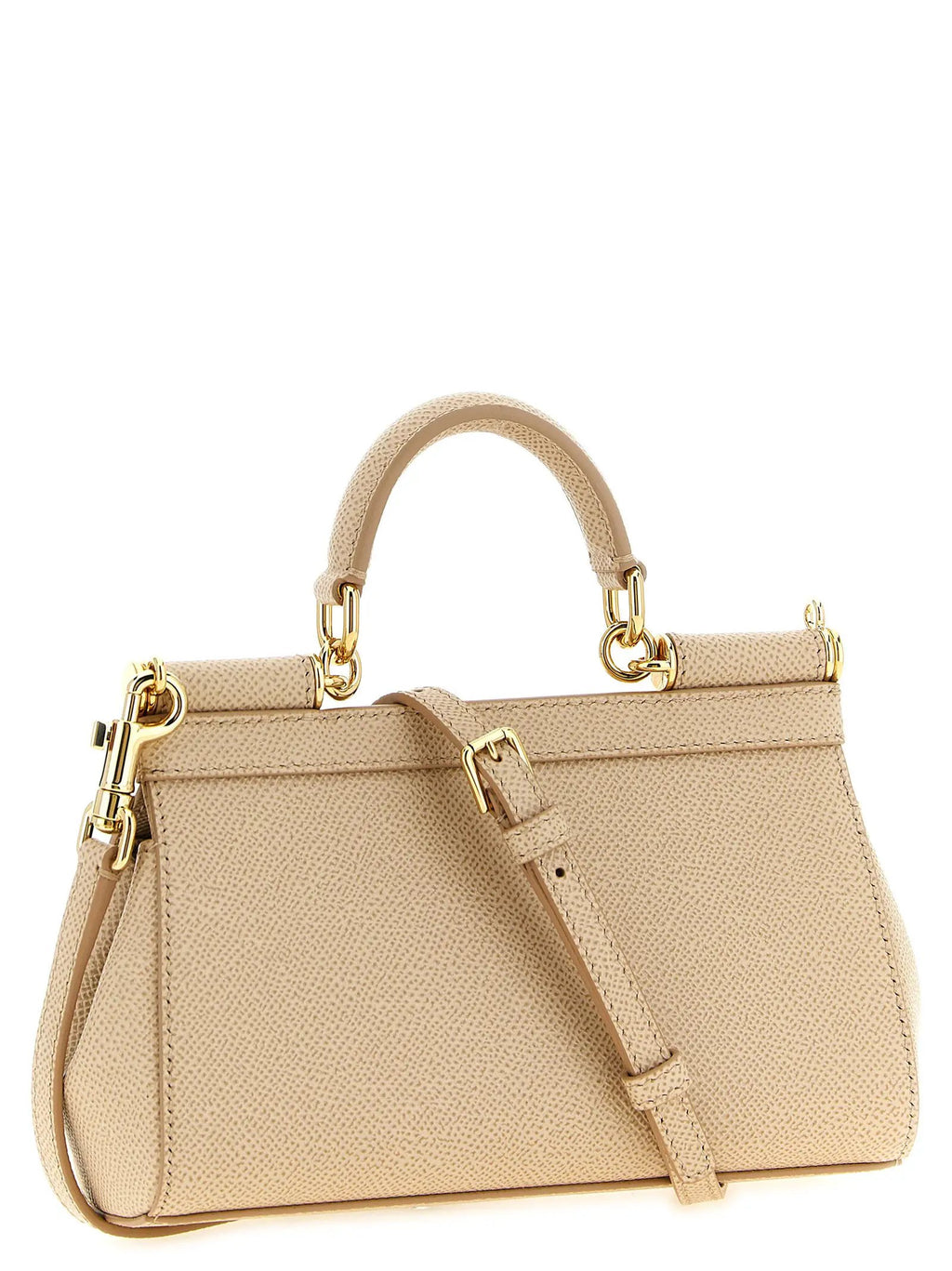 Sac à main Dolce & Gabbana en cuir de veau multicolore