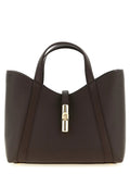 Furla Brown Calfskin Tote Bag