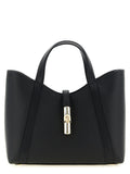 Furla Black Calfskin Tote Bag