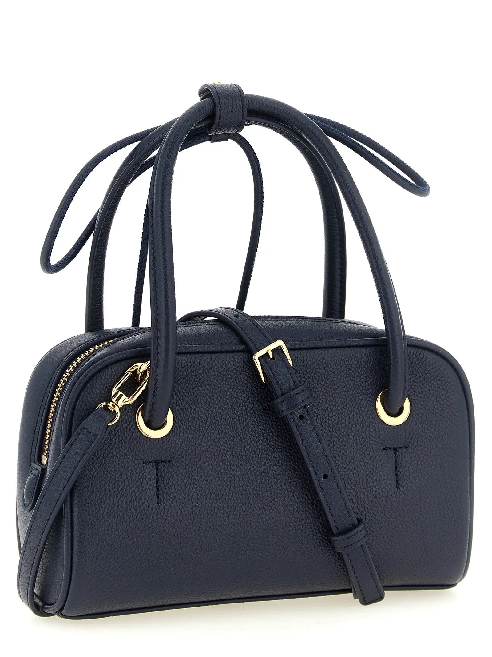 Sac à main Furla en cuir de veau bleu