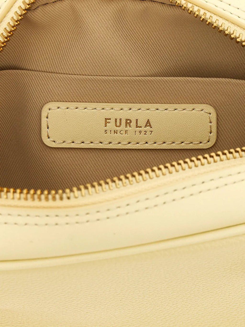 Sac à main Furla en cuir de veau bicolore