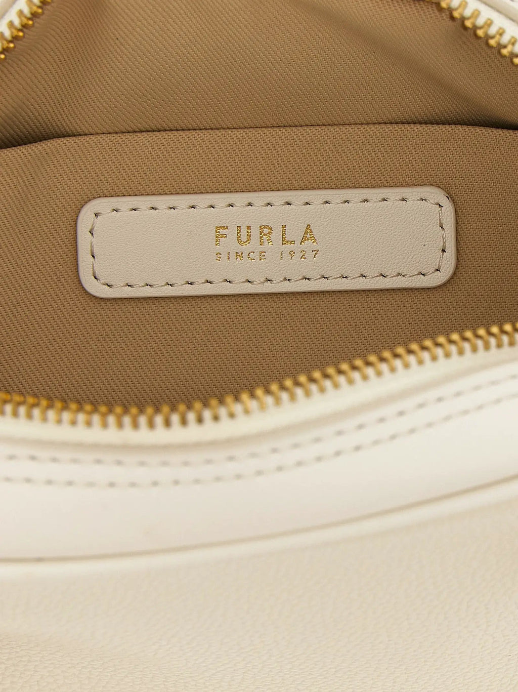 Furla White Calfskin Handbag