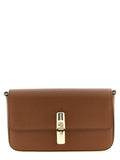 Sac bandoulière Furla en cuir de veau marron