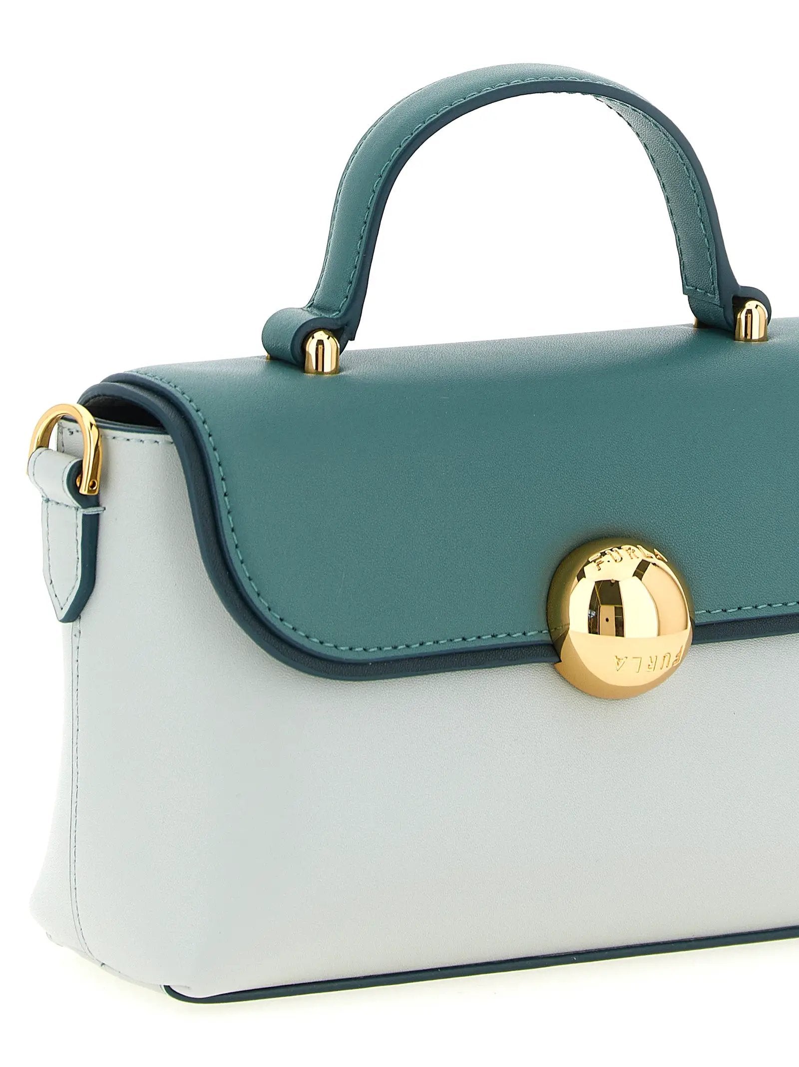 Sac à main Furla en cuir de veau bicolore