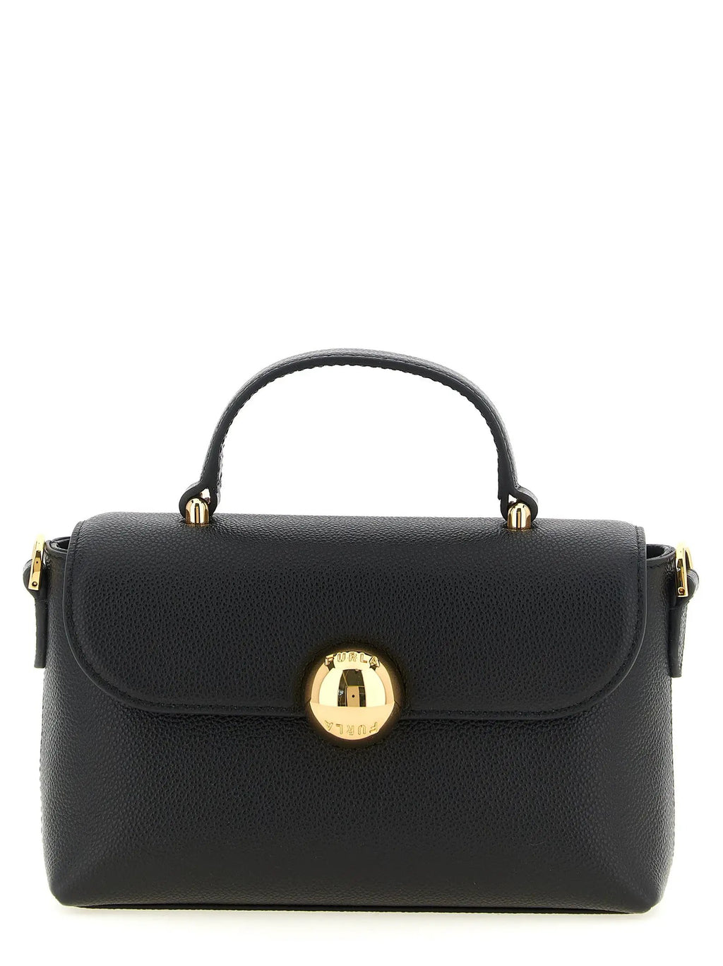 Sac à main Furla en cuir de veau noir