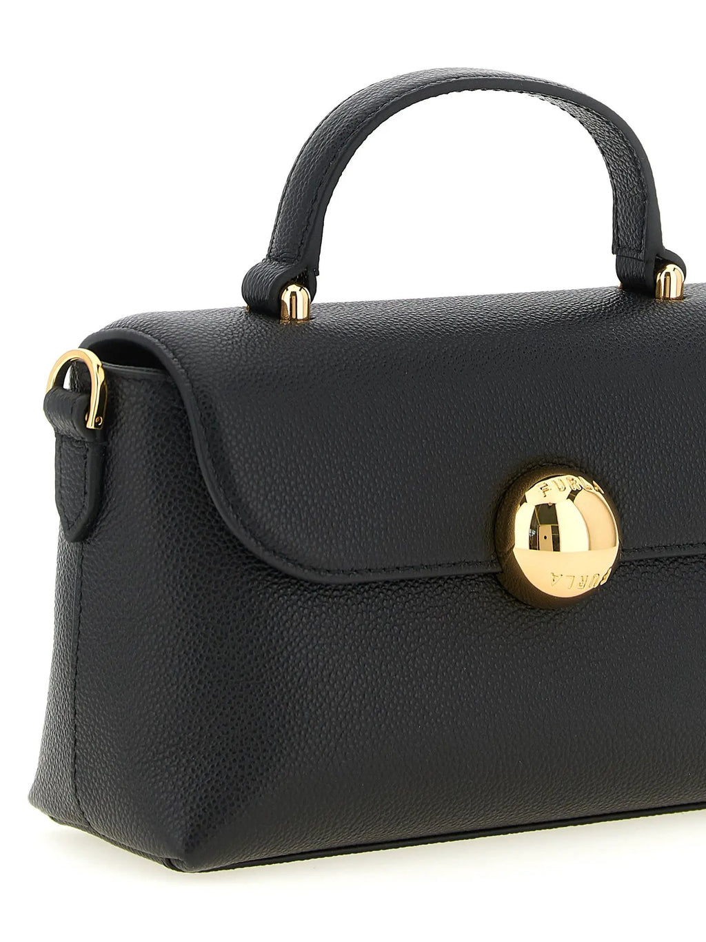 Sac à main Furla en cuir de veau noir