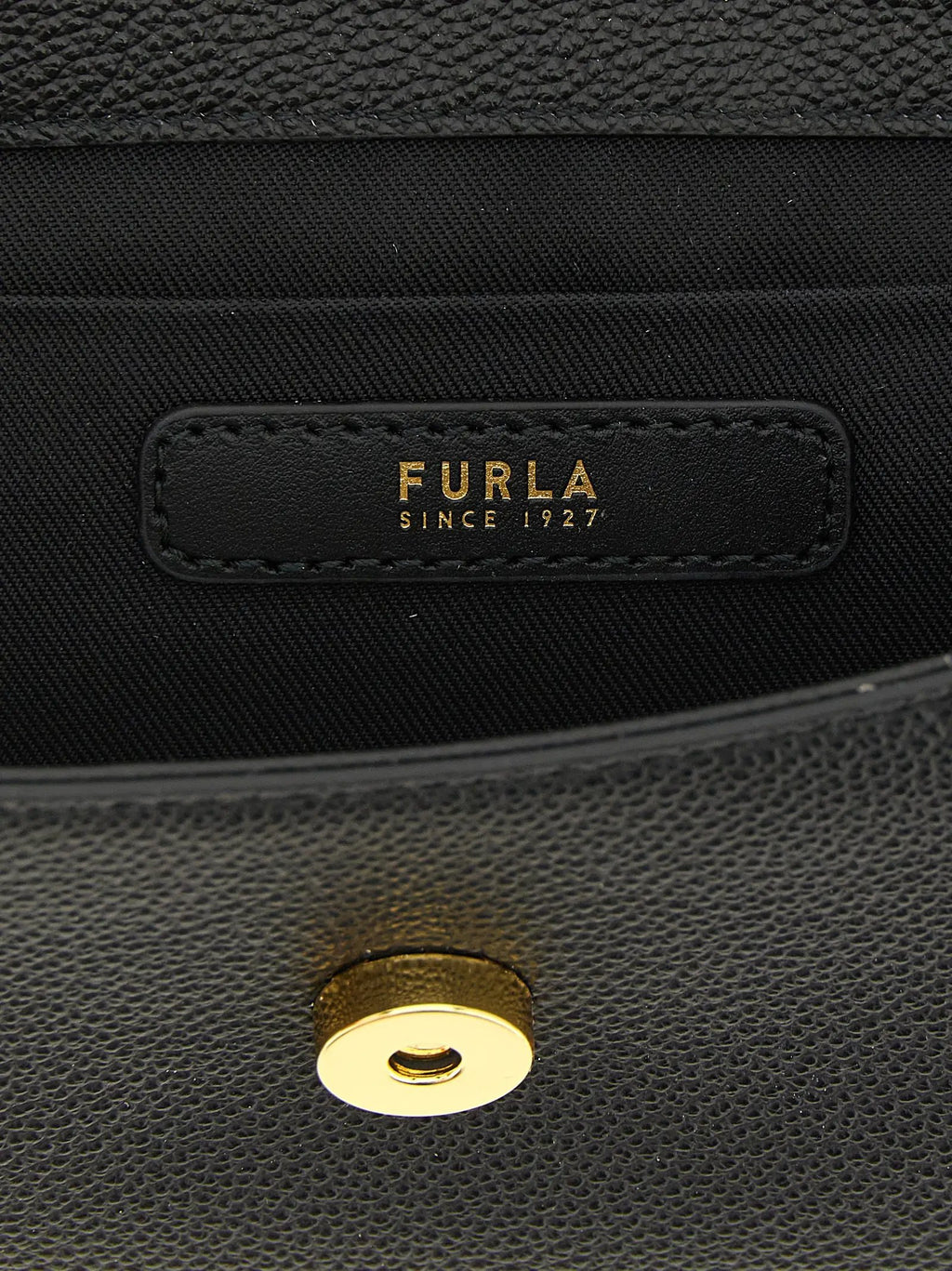 Sac à main Furla en cuir de veau noir