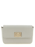 Furla Gray Calfskin Crossbody Bag