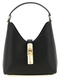 Furla Black Calfskin Handbag
