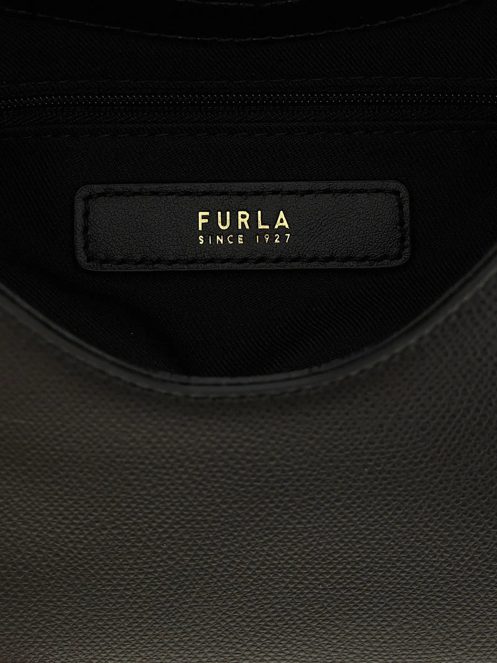 Furla Black Calfskin Handbag