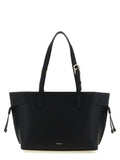 Sac cabas Furla en cuir de veau noir