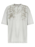 T-shirt en coton gris Maison Margiela