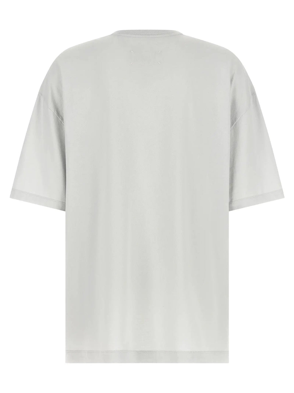T-shirt en coton gris Maison Margiela