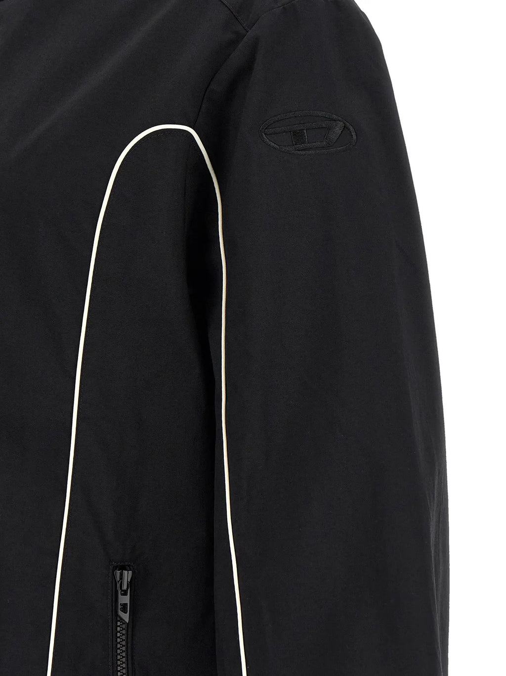 Diesel Black Polyamide Shell Jacket