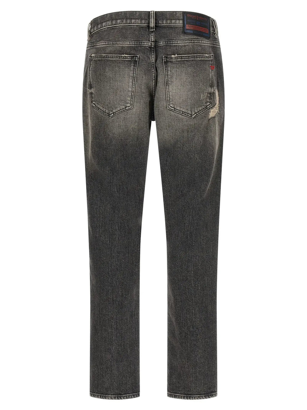 Jean skinny en coton gris Diesel