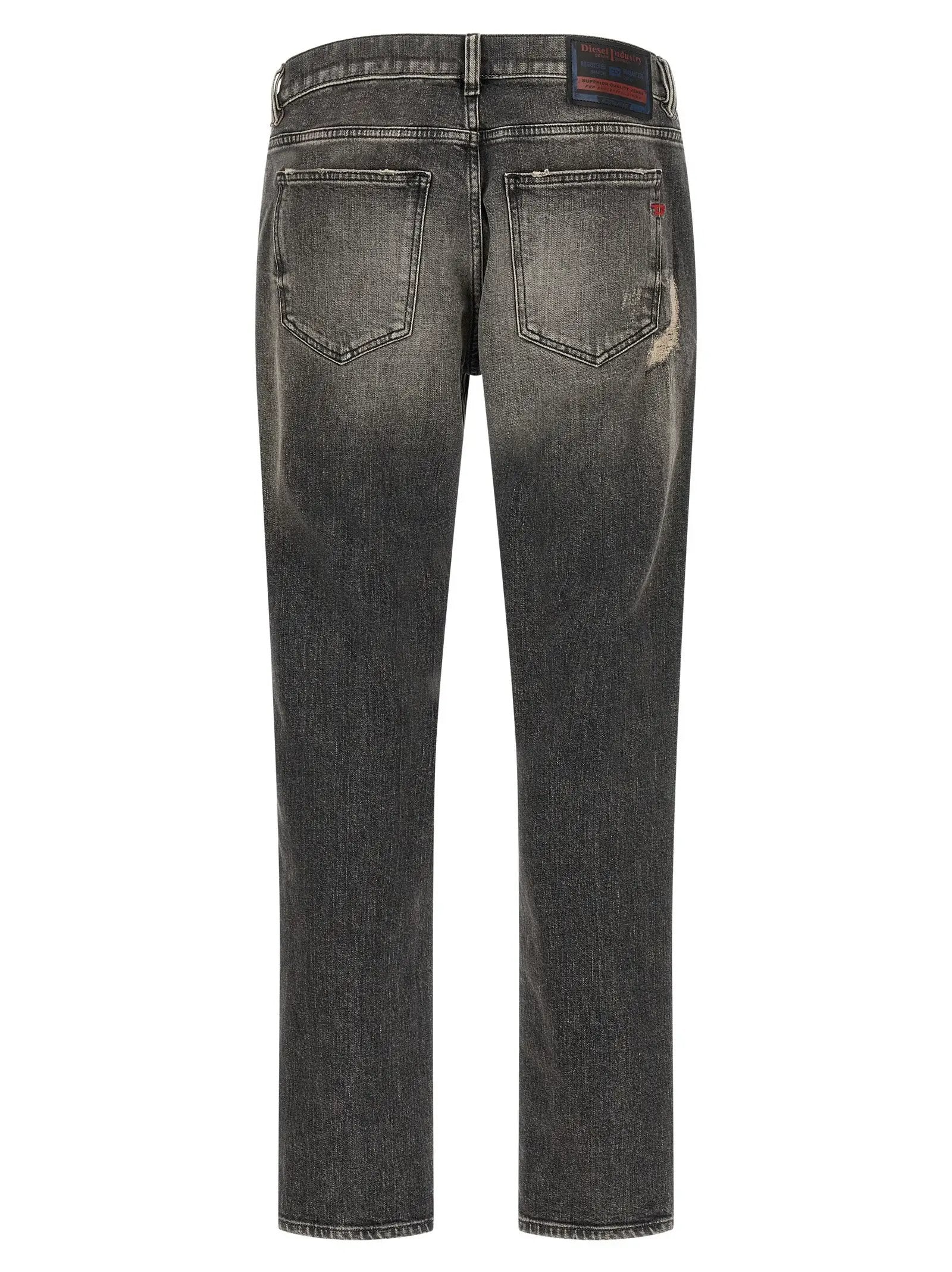Jean skinny en coton gris Diesel