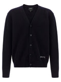 A.P.C. Blue Wool Cardigan