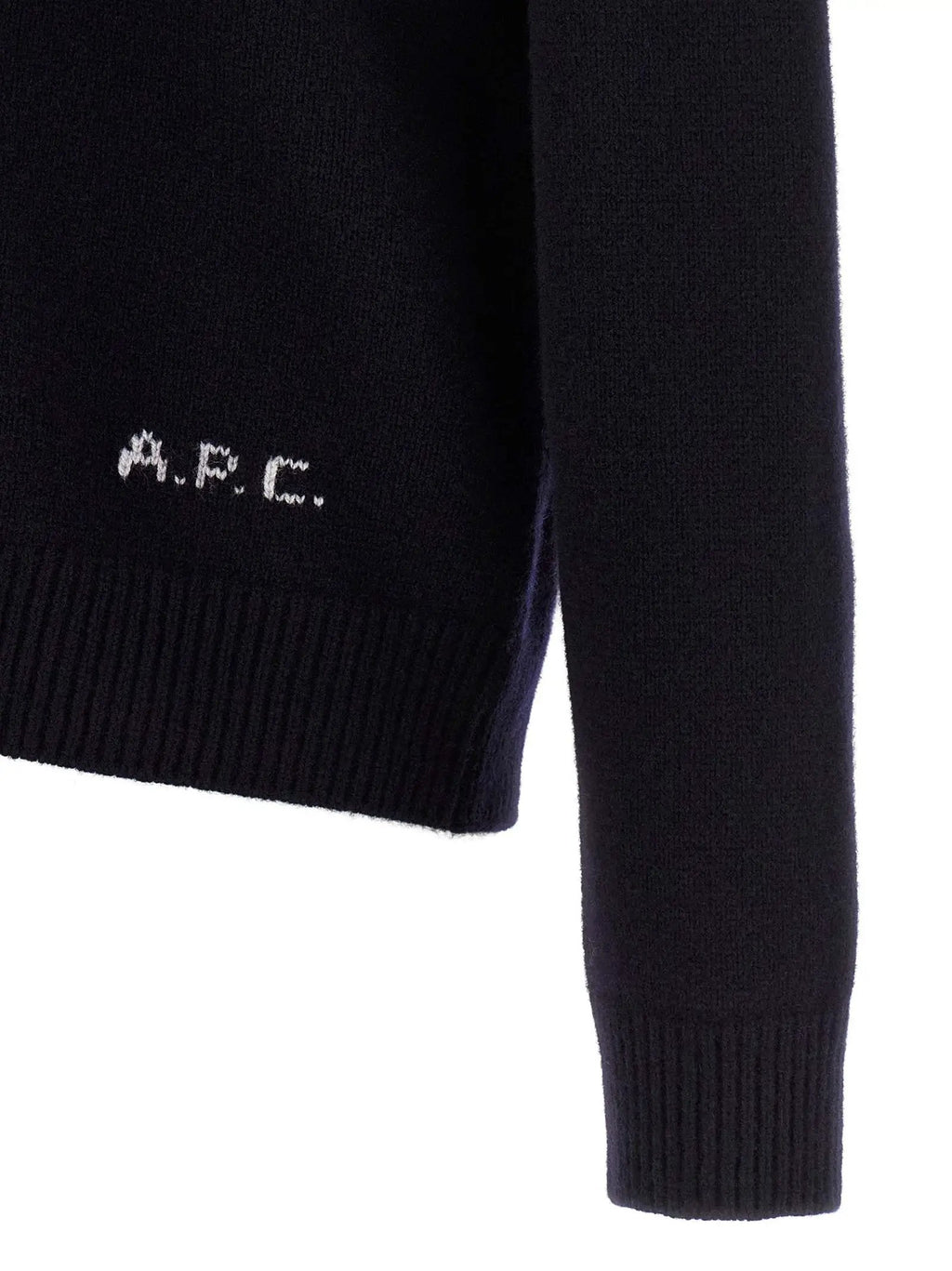 A.P.C. Blue Wool Cardigan