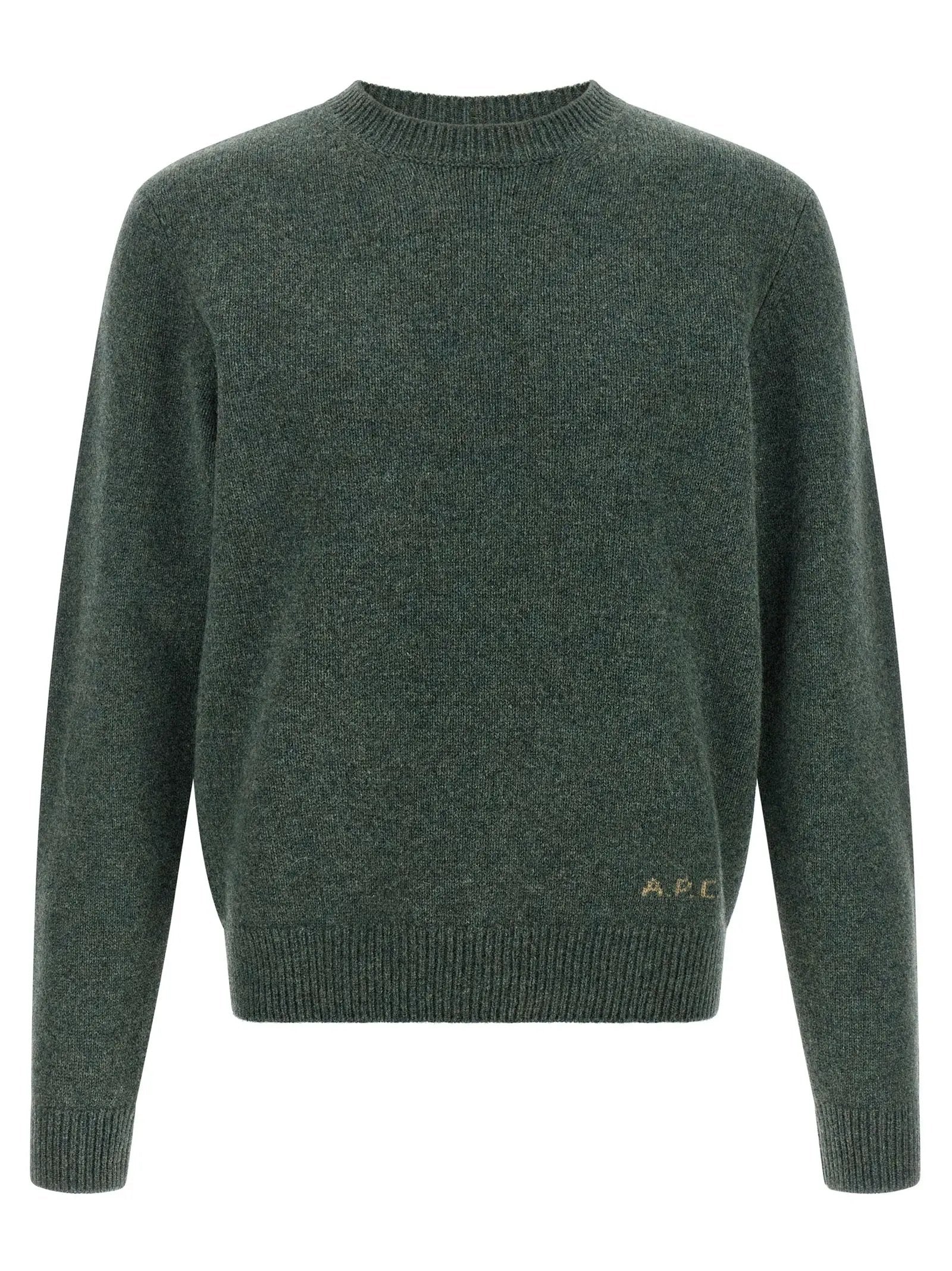 A.P.C. Bicolor Wool Cardigan