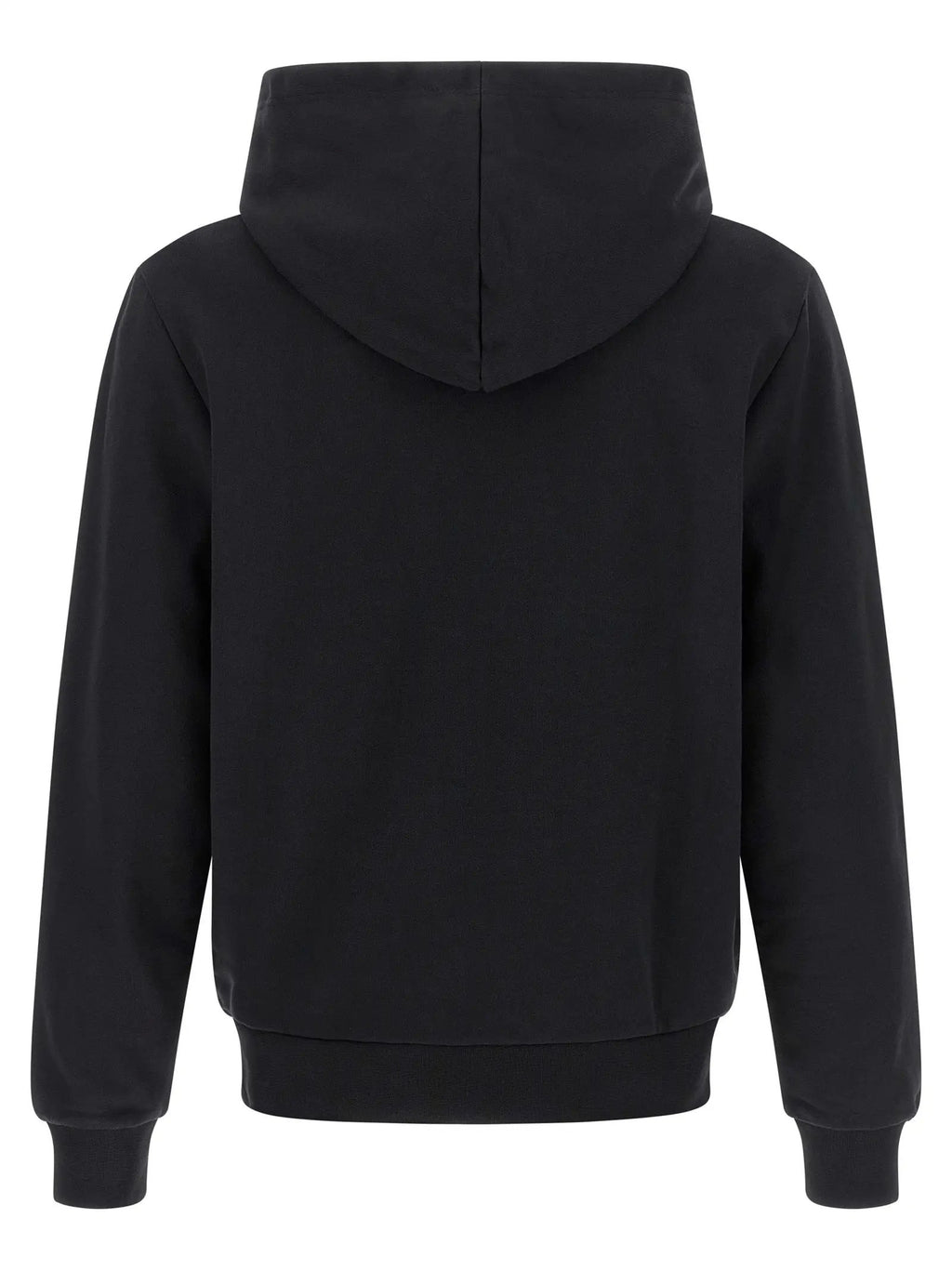 Sweat à capuche en coton noir A.P.C.