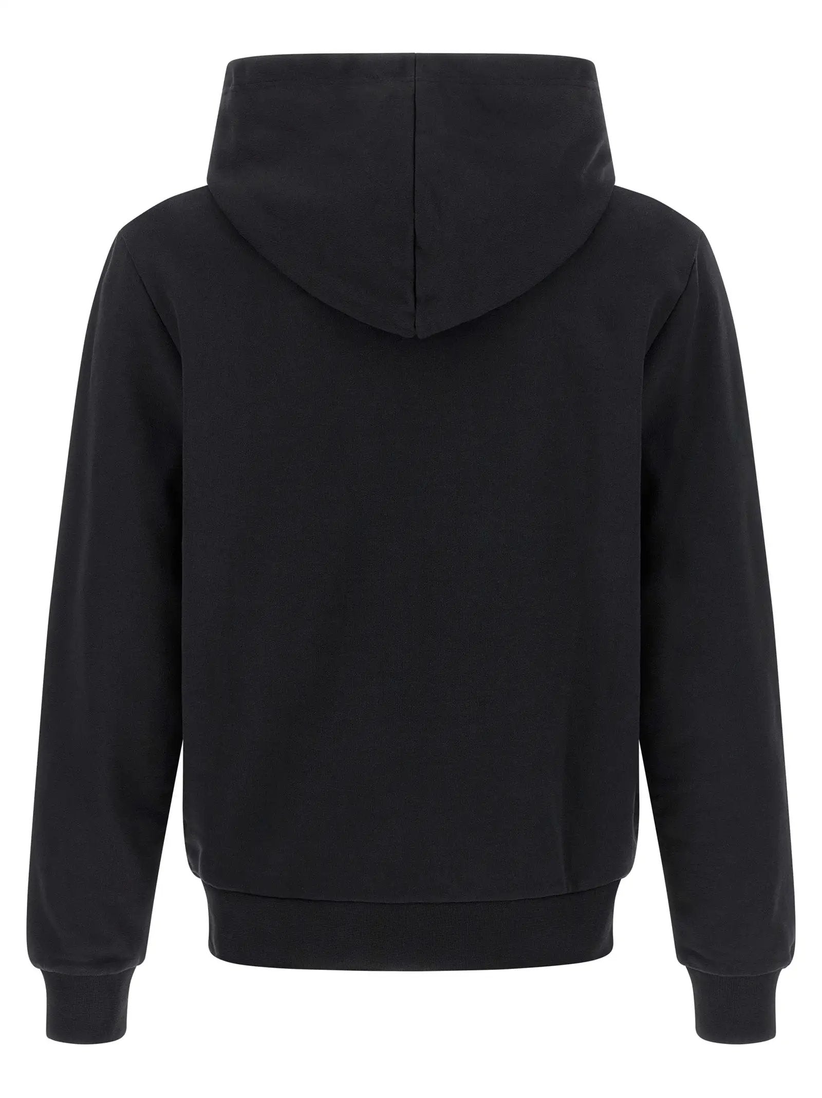 Sweat à capuche en coton noir A.P.C.